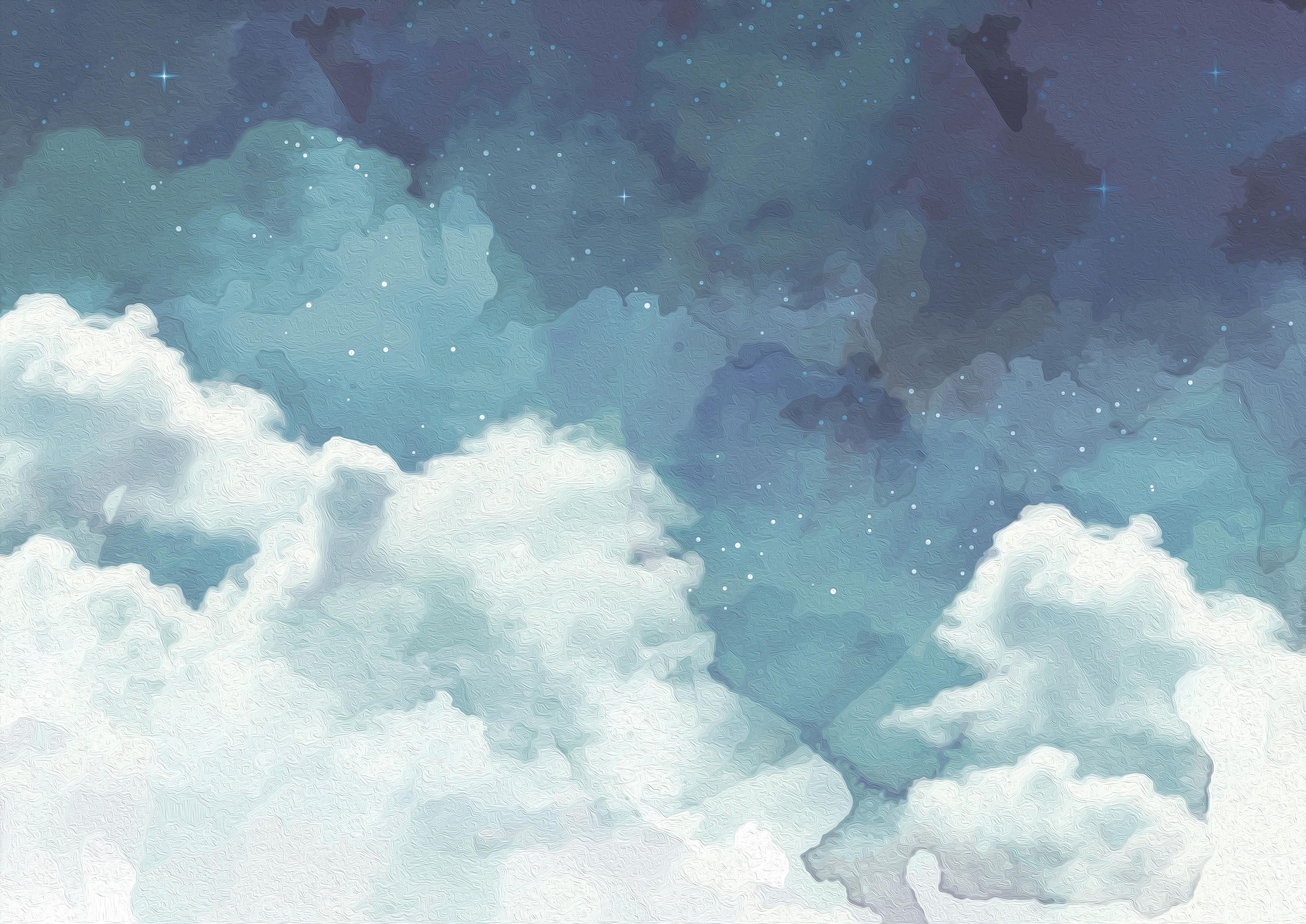 Cloudy Night Sky Wallpaper. Etsy. Night sky wallpaper, Cloudy nights, Laptop wallpaper