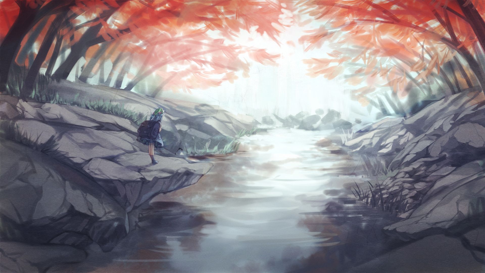 Anime River Wallpapers - Wallpaper Cave