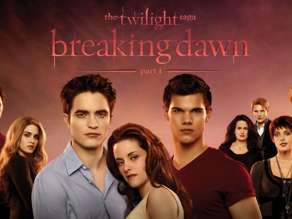 The Twilight Saga Breaking Dawn wallpaper in 1024x768 resolution