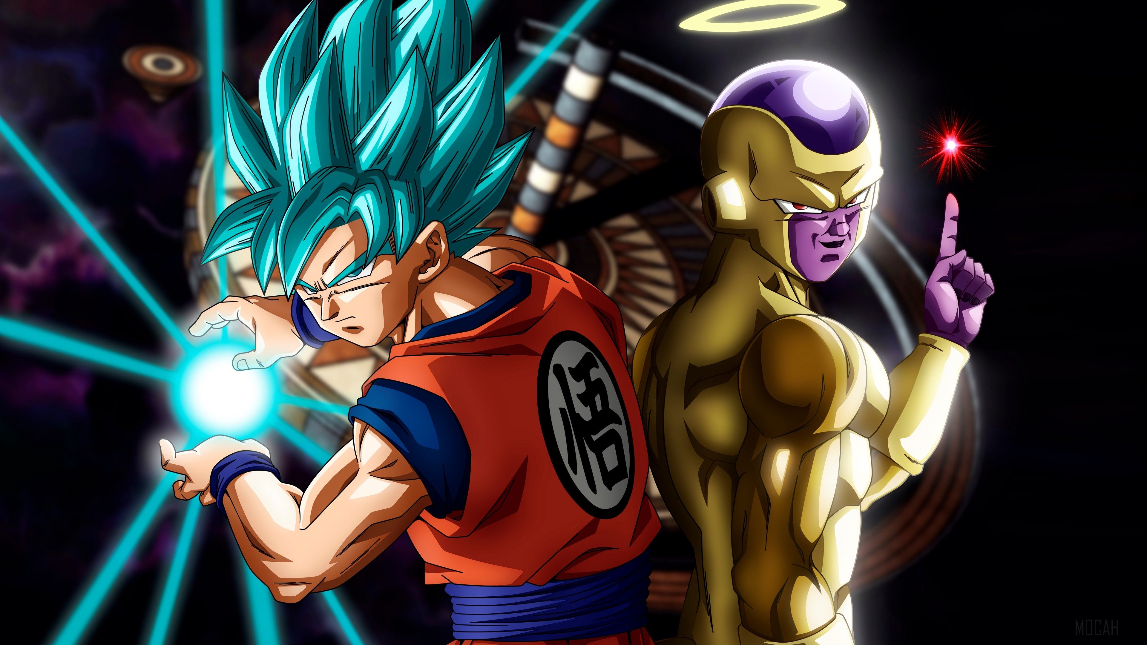 Goku vs #Freezer  Wallpaper do goku, Goku desenho, Desenhos dragonball