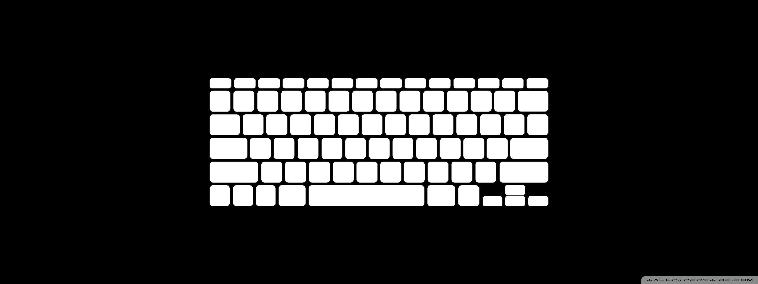Computer Keyboard Ultra HD Desktop Background Wallpaper for 4K UHD TV, Multi Display, Dual Monitor, Tablet