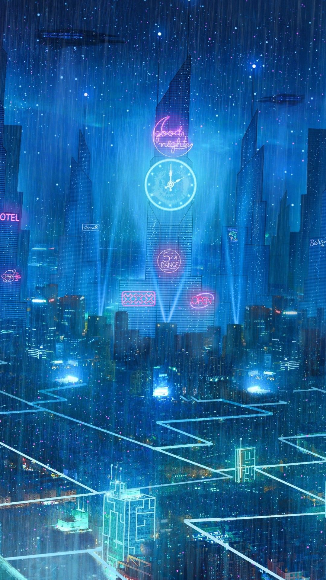 Cyberpunk Pixel Art Wallpaper HD 49317
