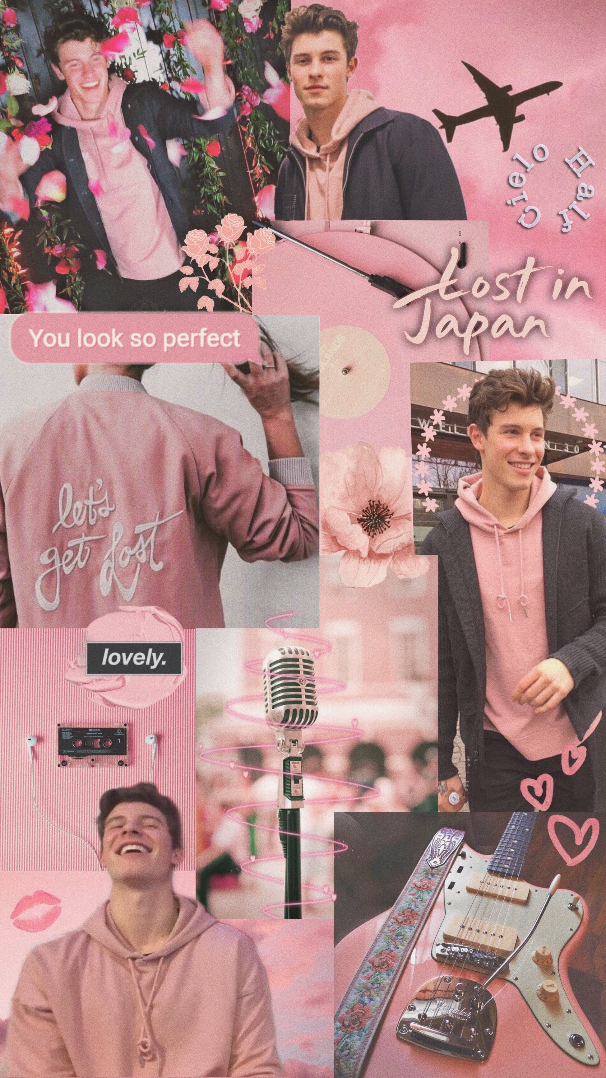 Tumblr Wallpaper Pink Shawn Mendes