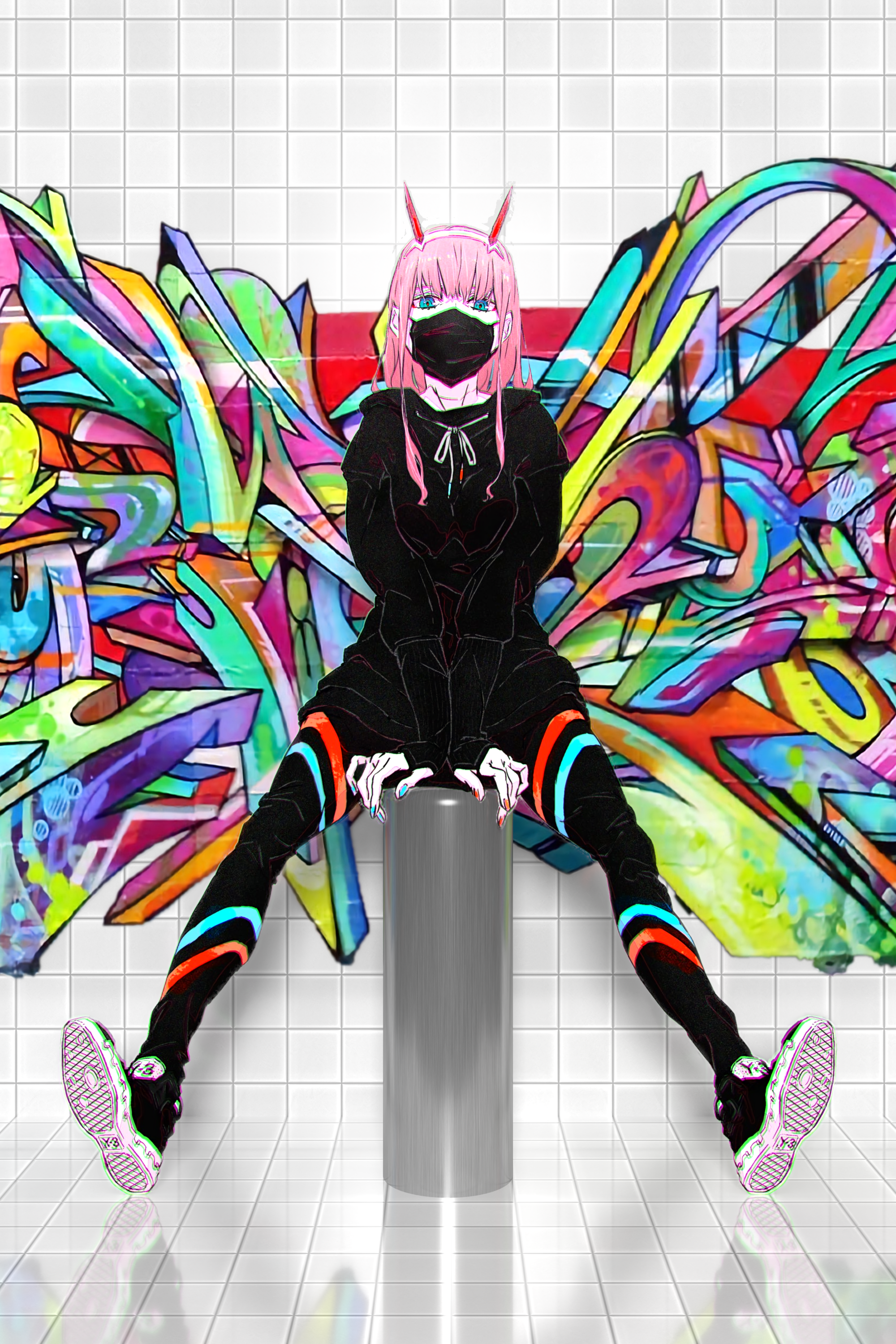 Anime Graffiti Wallpaper by Seiruzan on DeviantArt