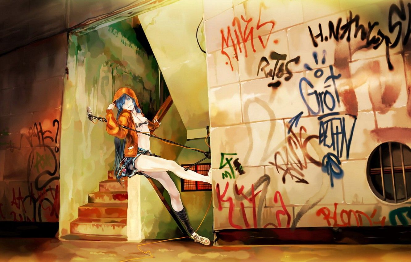 HD Wallpaper Anime Graffiti