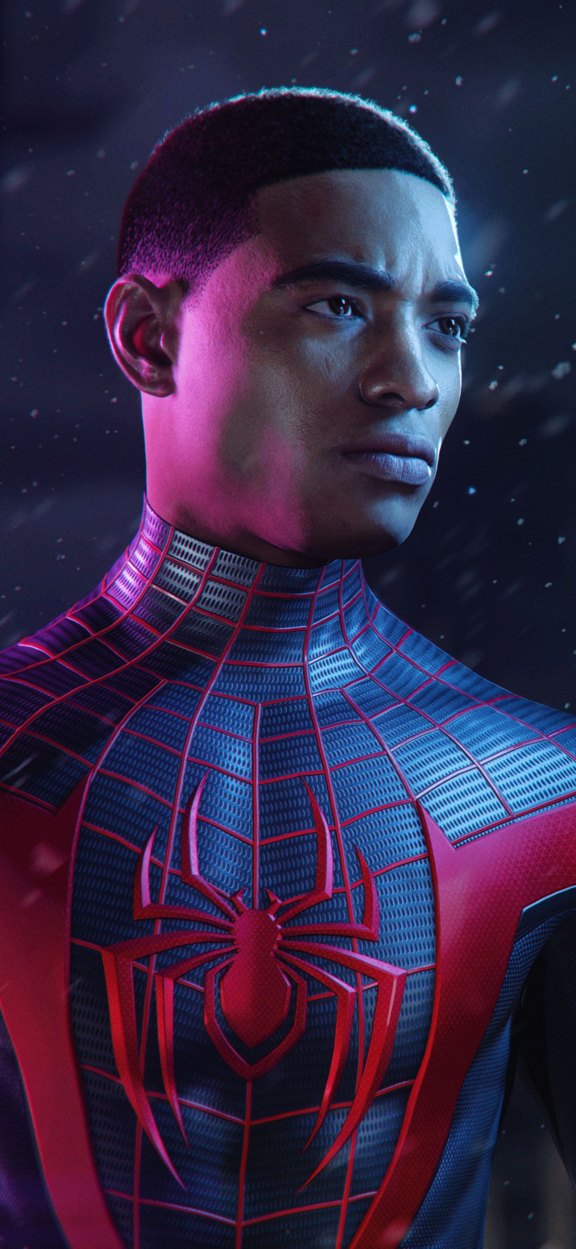Spider Man Miles Morales Ps5 iPhone XS, iPhone iPhone X HD 4k Wallpaper, Image, Background, Photo and Picture