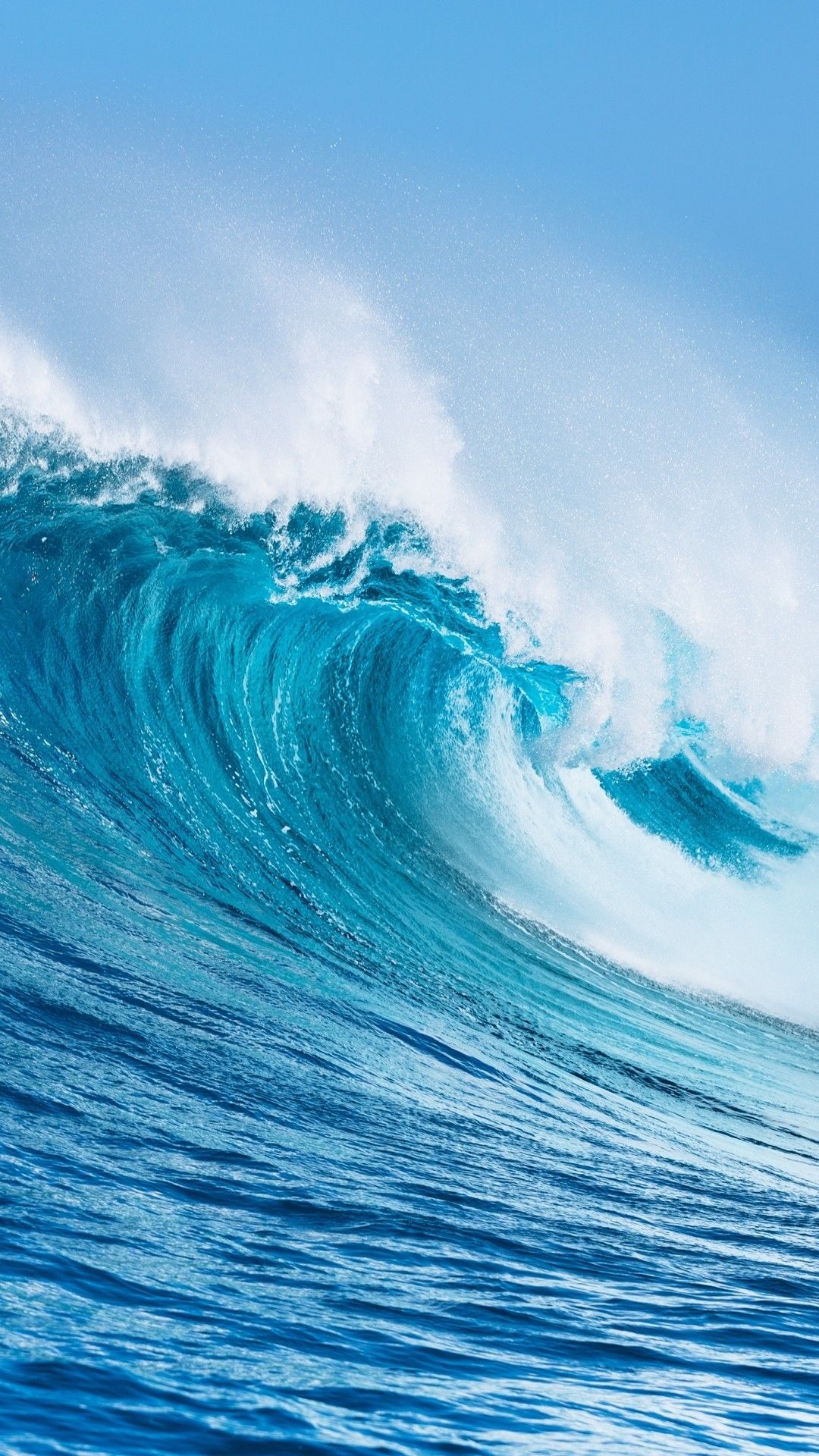 Ocean Waves iPhone Wallpaper