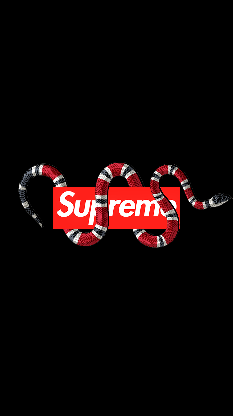 Supreme and Gucci Wallpaper