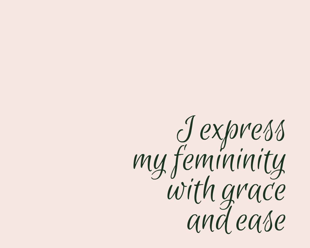 Beautiful Affirmation Wallpaper for Women. Everyday. Affirmations, Expressions, My love