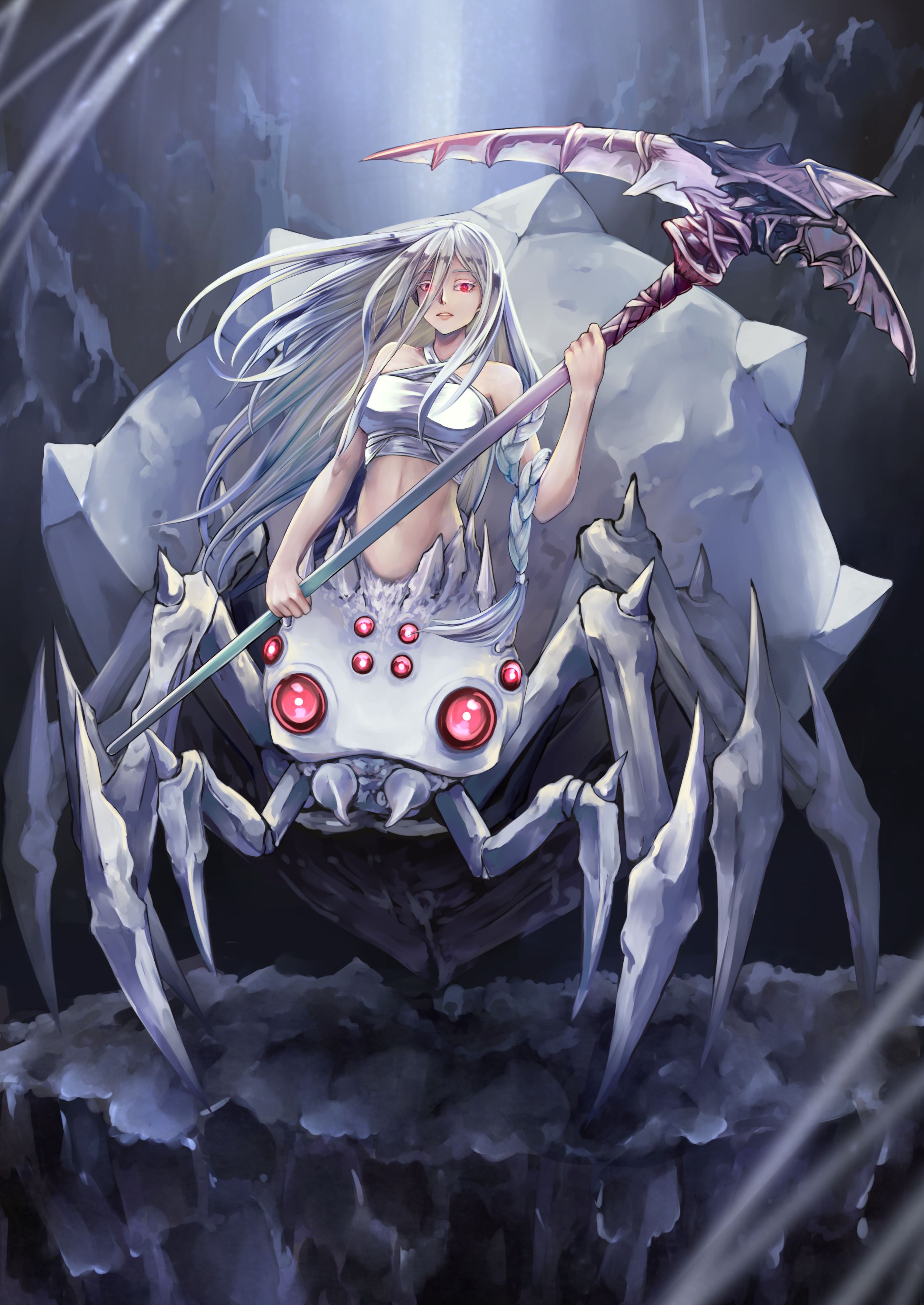 Arachne Anime Arachne Eater Bogisgwasuge Wallpaper