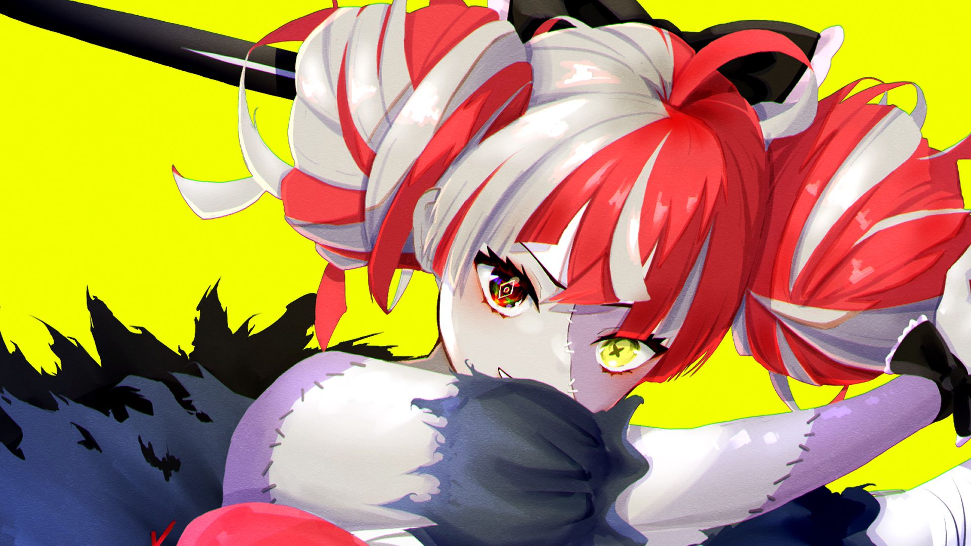 kureiji ollie (hololive and 1 more) drawn