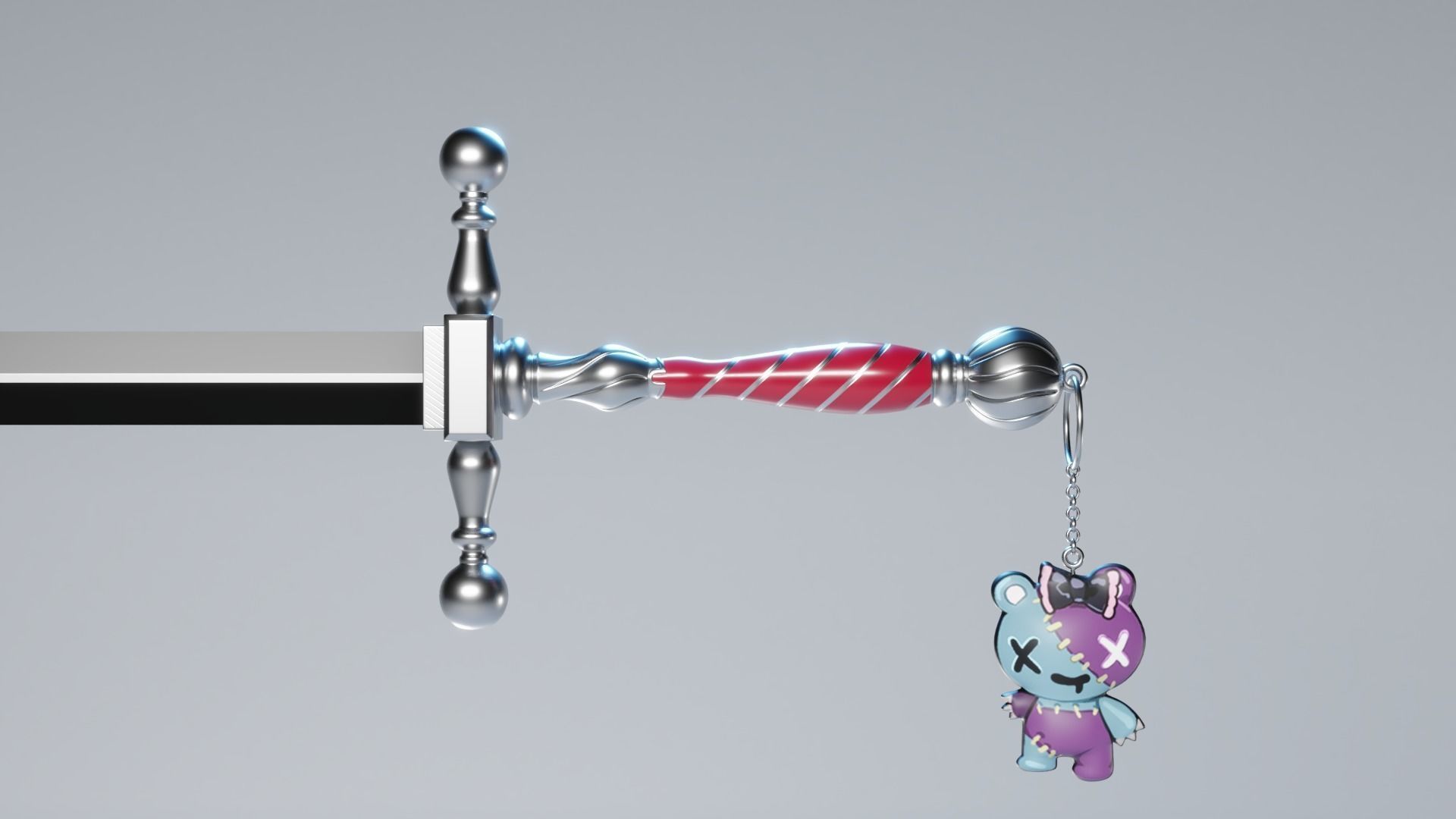 3D asset Hololive Kureiji Ollie Sword