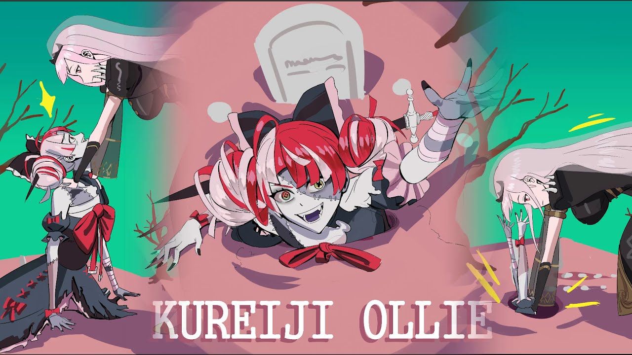 Kureiji Ollie & Mori Calliope Short Comic // Speed Painting Timelapse