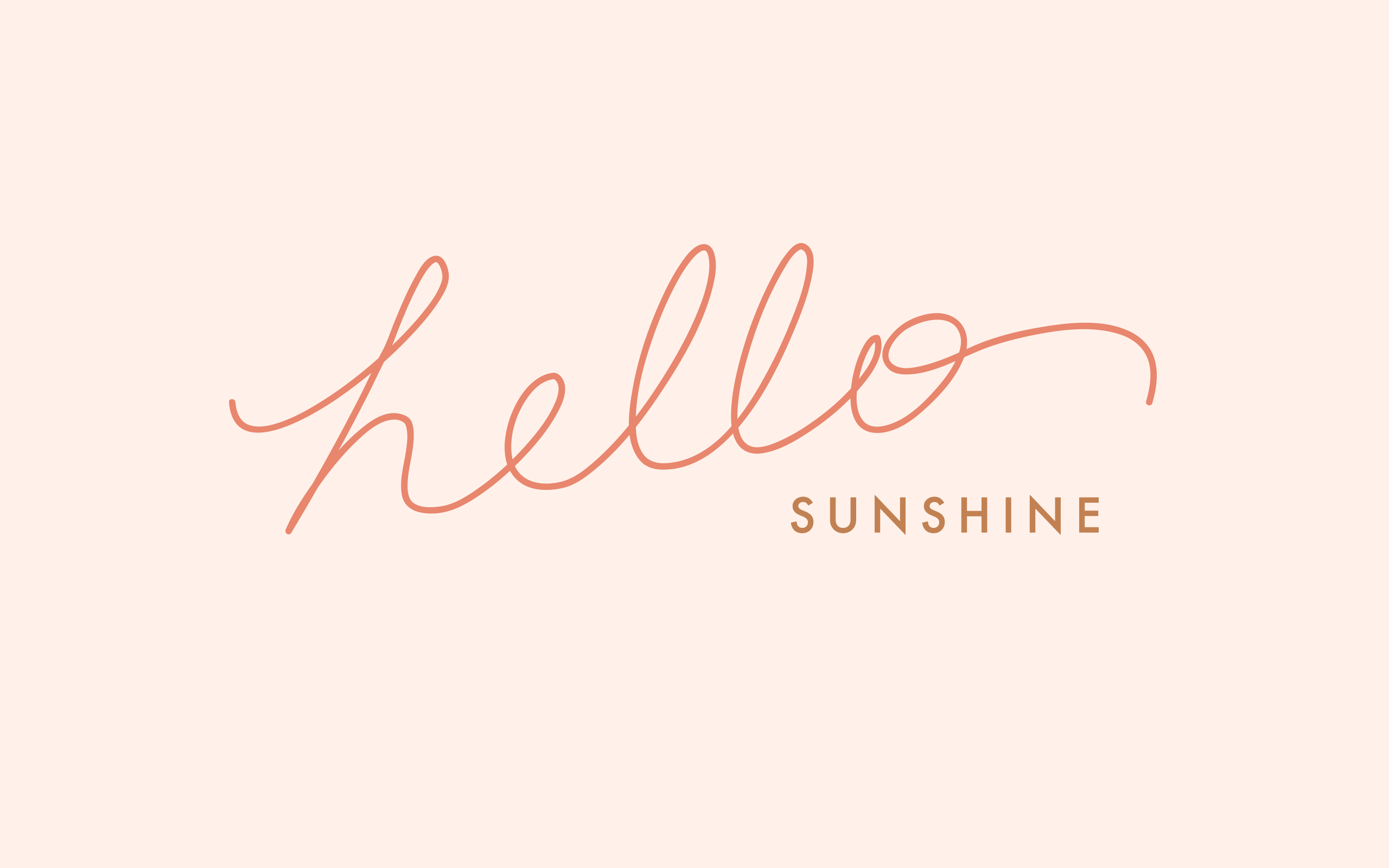 Hello Sunshine A Free Cherry Blossom Desktop Wallpaper