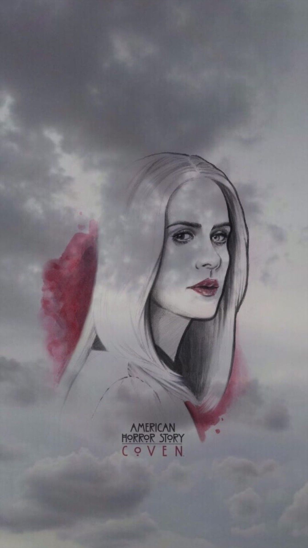 Ahs coven cordelia wallpaper. Wallpaper de tela, Papeis de parede