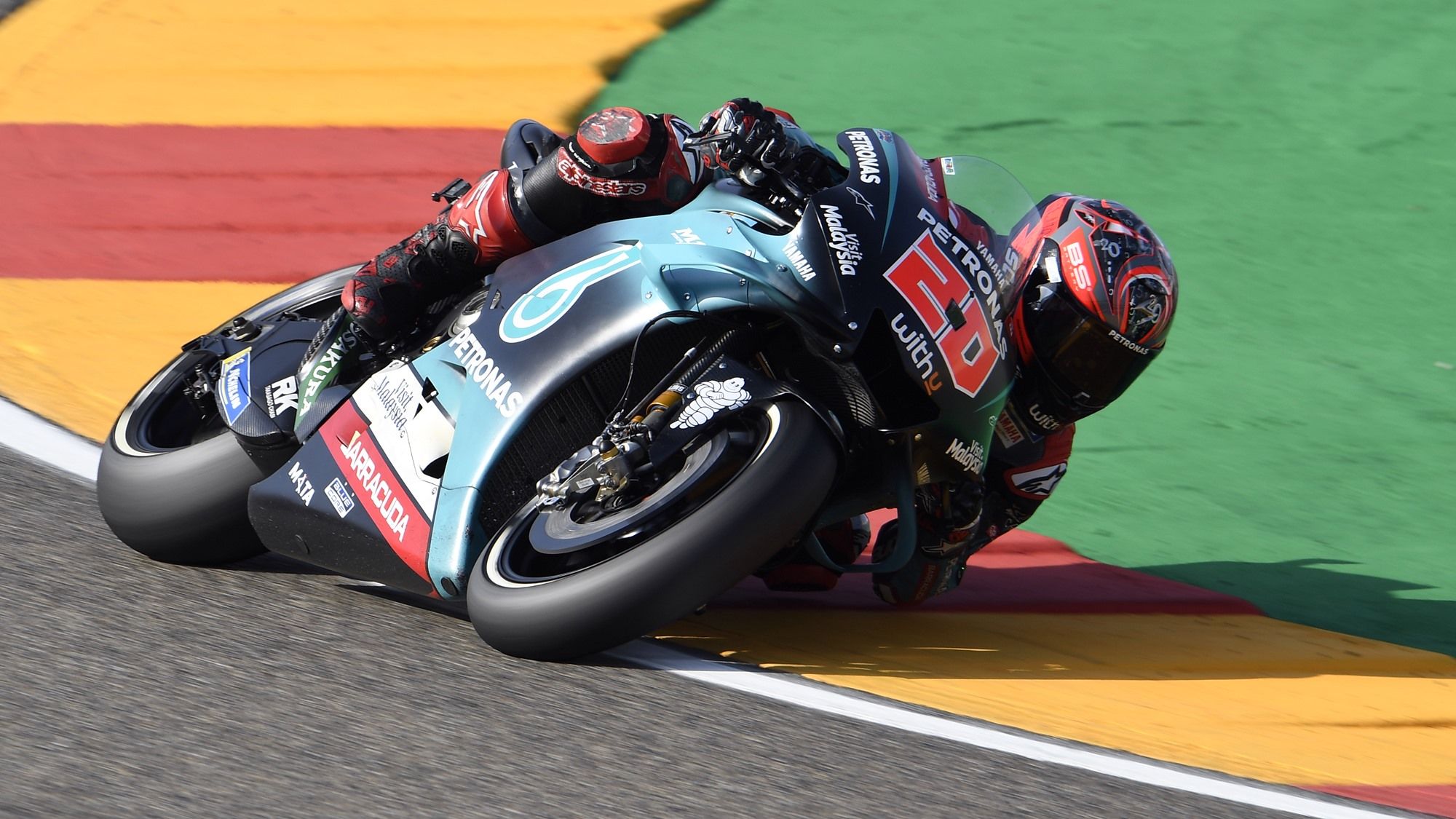 Fabio Quartararo Aragon 2019 MotoGP HD wallpaper. IAMABIKER Motorcycle!