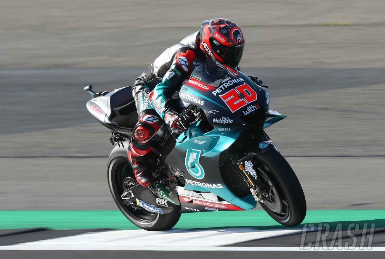 Engine issue costs Quartararo front row tilt