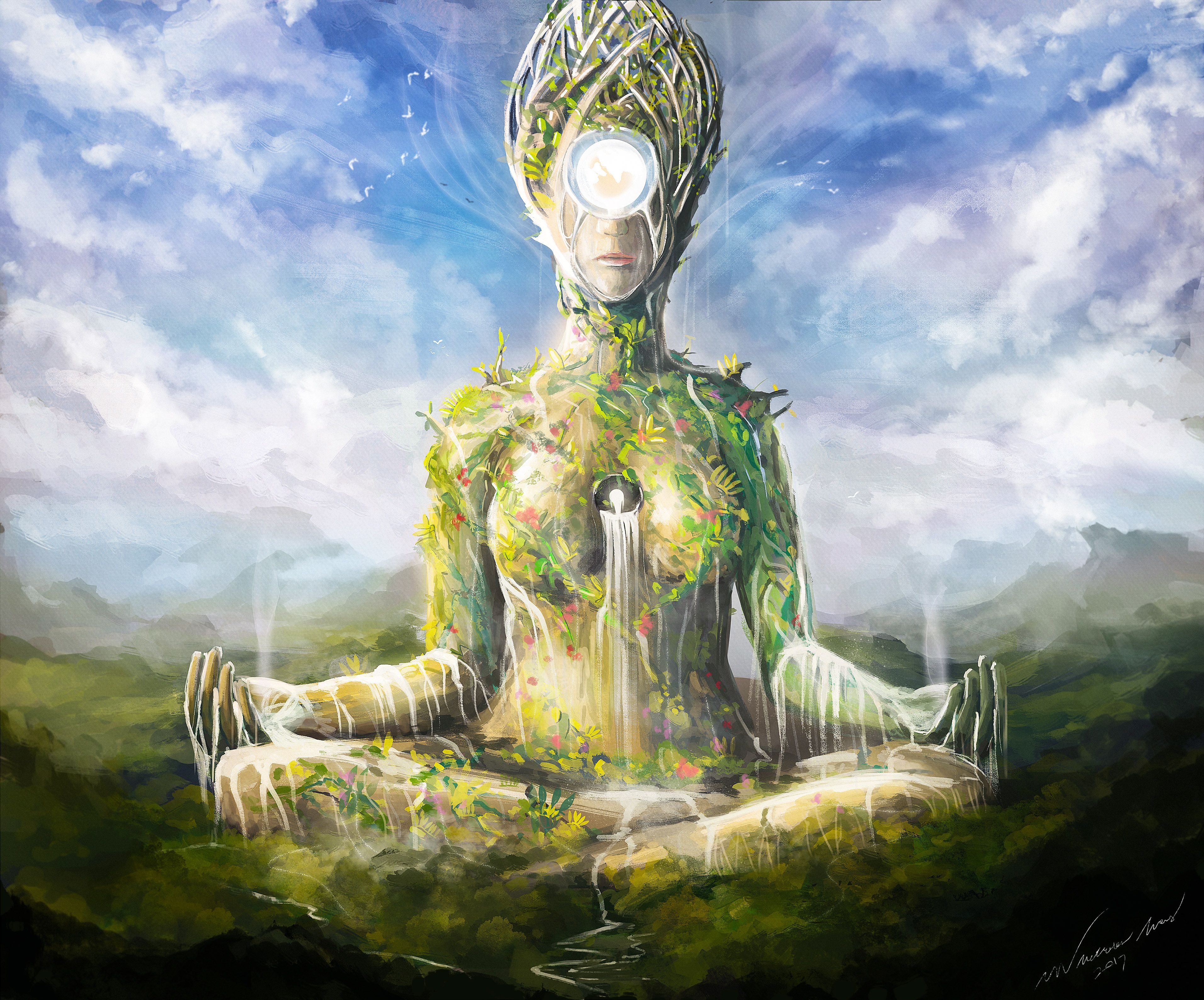 Free photo: Mother nature, Artwork, Bspo06