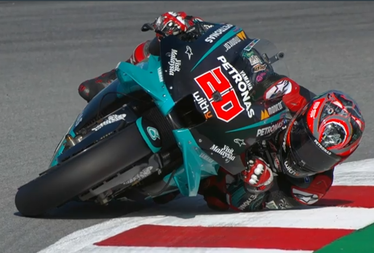 Fabio Quartararo. Late Braking MotoGP