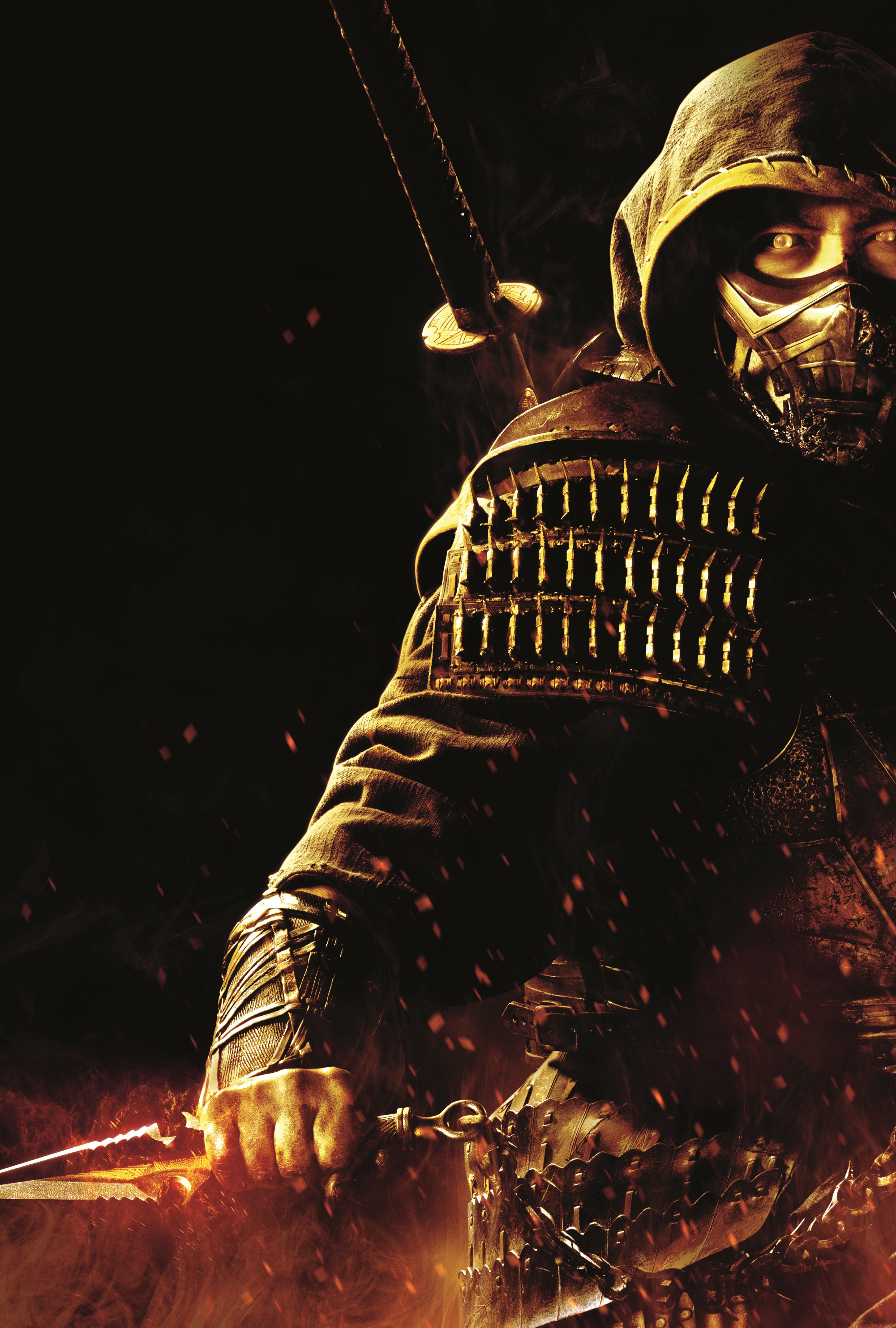 Scorpion Wallpaper 4K, Mortal Kombat, 2021 Movies, Movies