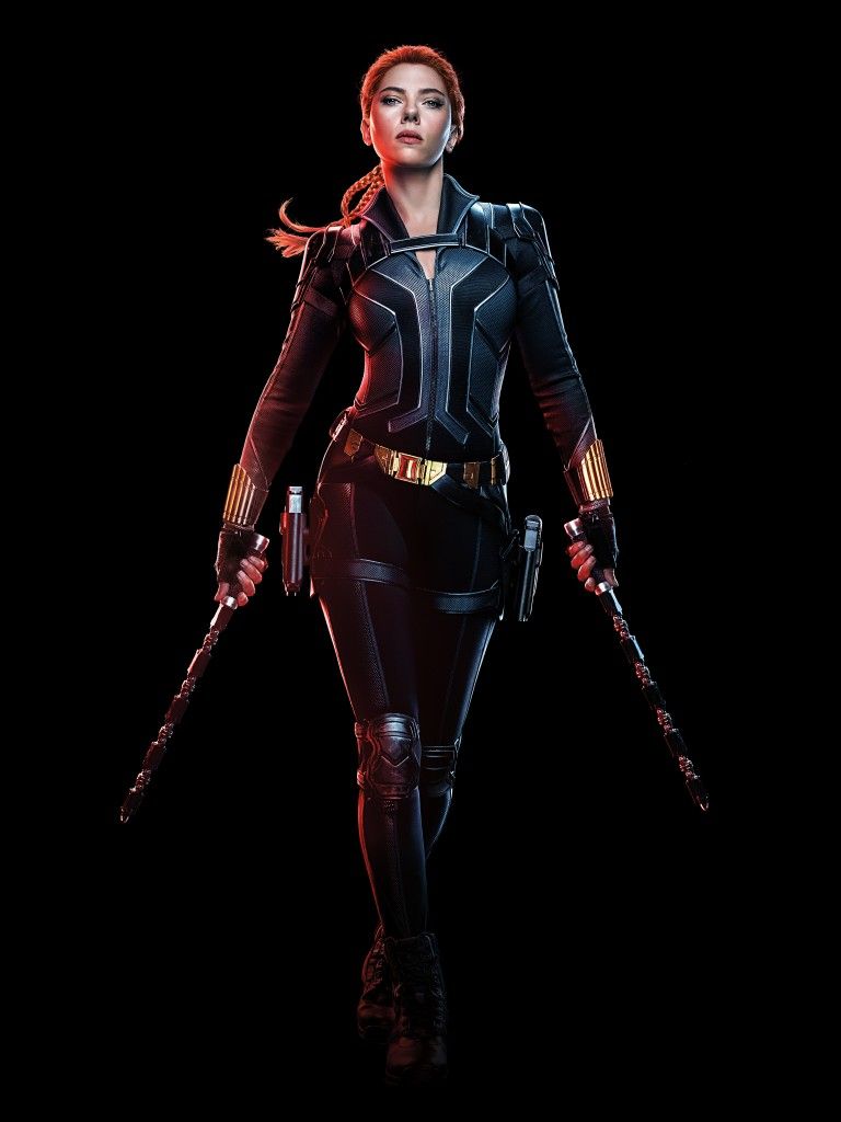 Black Widow 4K Wallpaper, Scarlett Johansson, Black background, 2020 Movies, 5K, 8K, Black/Dark,