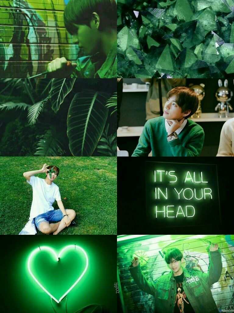 Bts V aesthetic green#aesthetic #bts #green#aesthetic #bts #green #greenaesthetic. Green aesthetic, Aesthetic wallpaper, Abstract wallpaper background