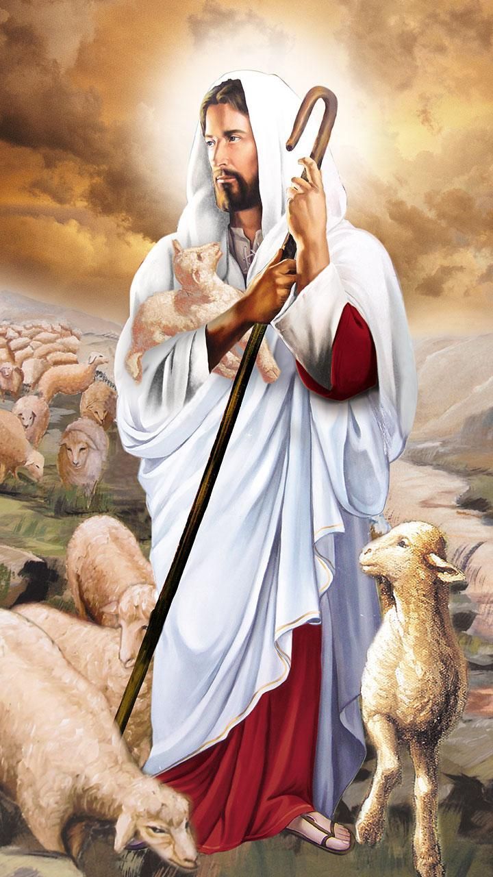 Download The Good Shepherd wallpaper by HRH_Sameh now. Browse millions of popular ch wallpaper and rington. Jesus drawings, Picture of jesus christ, Jesus photo