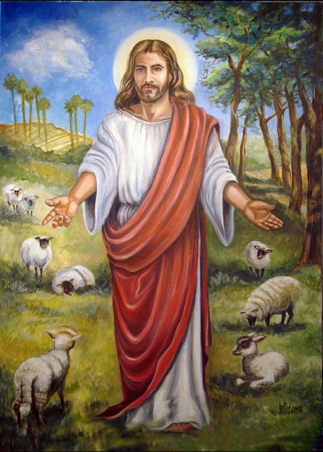Jésus le bon pasteur. Jesus picture, Christ the king, Jesus