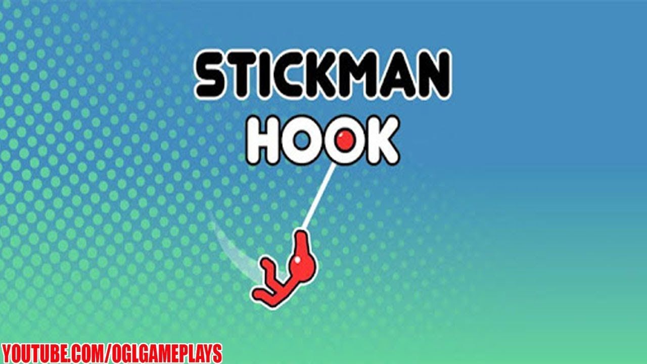 Stickman Hook Level 1 20 Gameplay Walkthrough (Android IOS)
