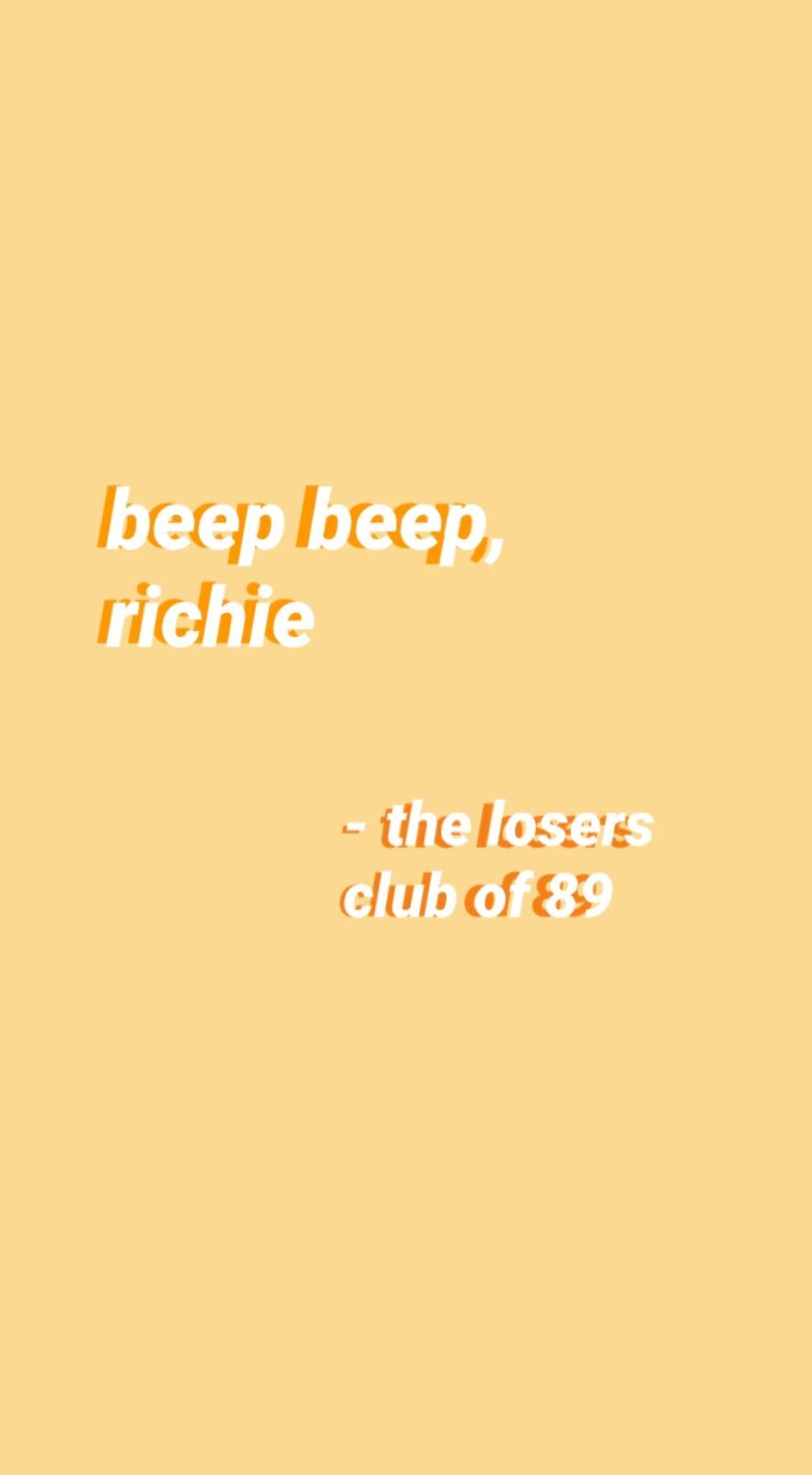 Losers quotes tumblr Stanley uris wallpaper tumblr