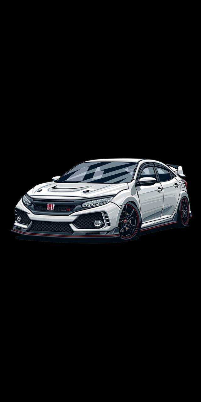 iPhone Honda Civic Type R Wallpaper Free HD Wallpaper