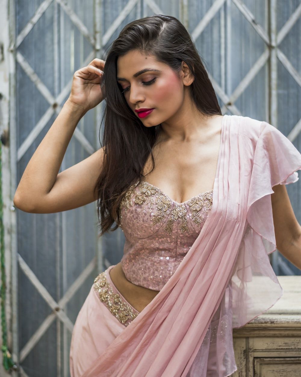 Traditional Saree Picture. Download Free Image