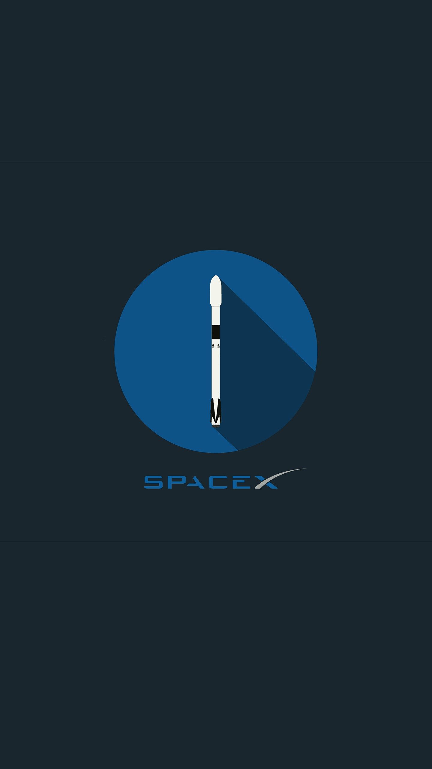SpaceX AMOLED Wallpaper 1440X2560. iPhone wallpaper, Phone wallpaper, Wallpaper diy crafts