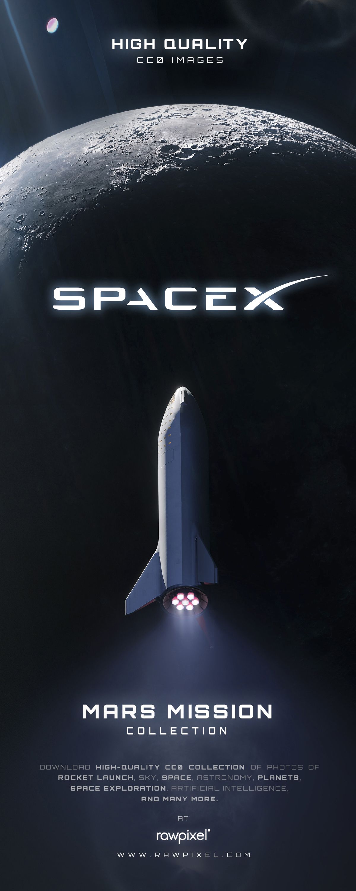 High Resolution Free SpaceX Launch And Exploration Photo Set. Space Exploration Illustration, Spacex, Space Photography