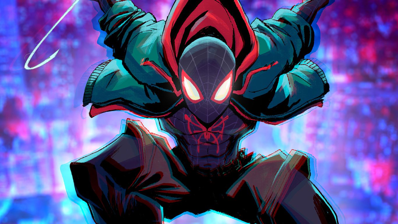 Spider Man Miles Morales Artwork 4k 1366x768 Resolution HD 4k Wallpaper, Image, Background, Photo and Picture