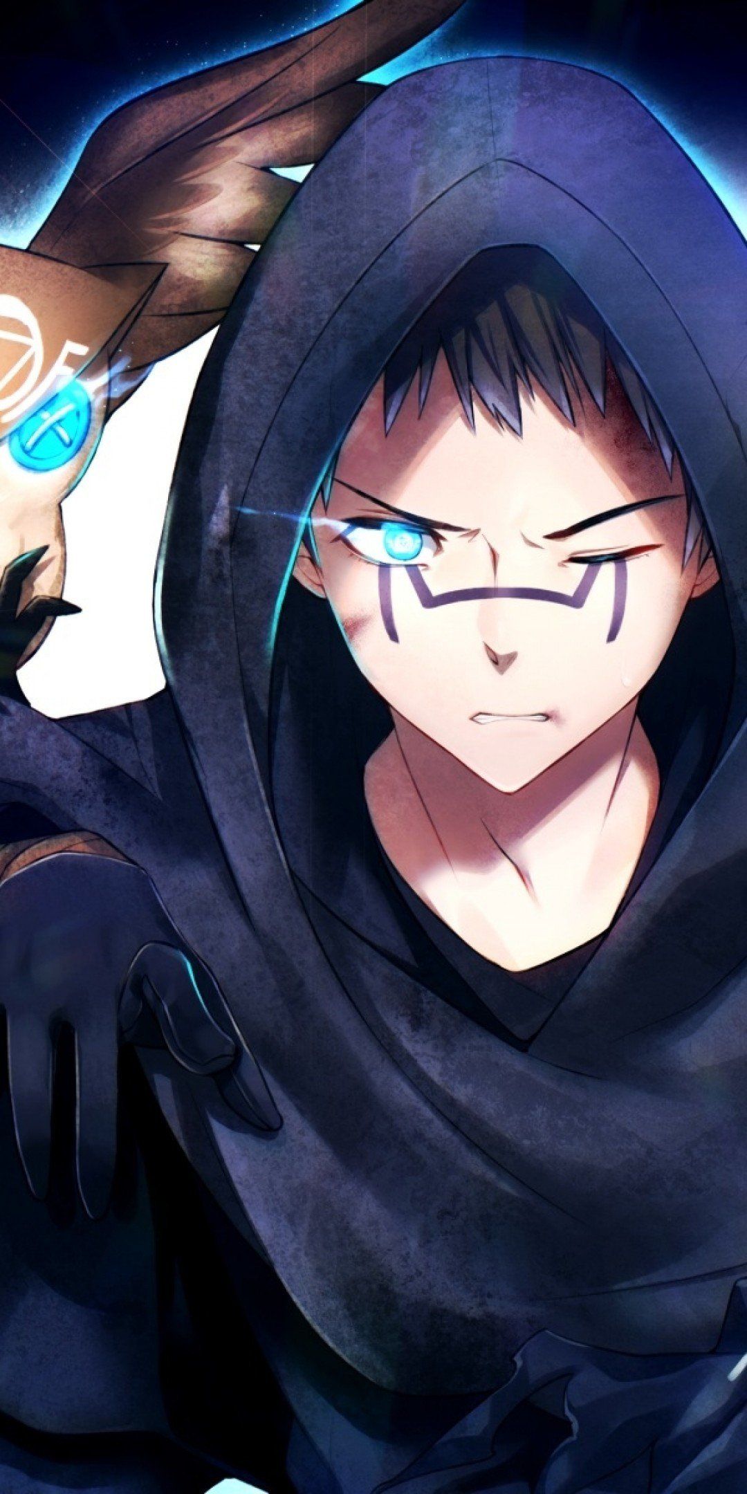 Anime Guy With Hoodie Wallpaper