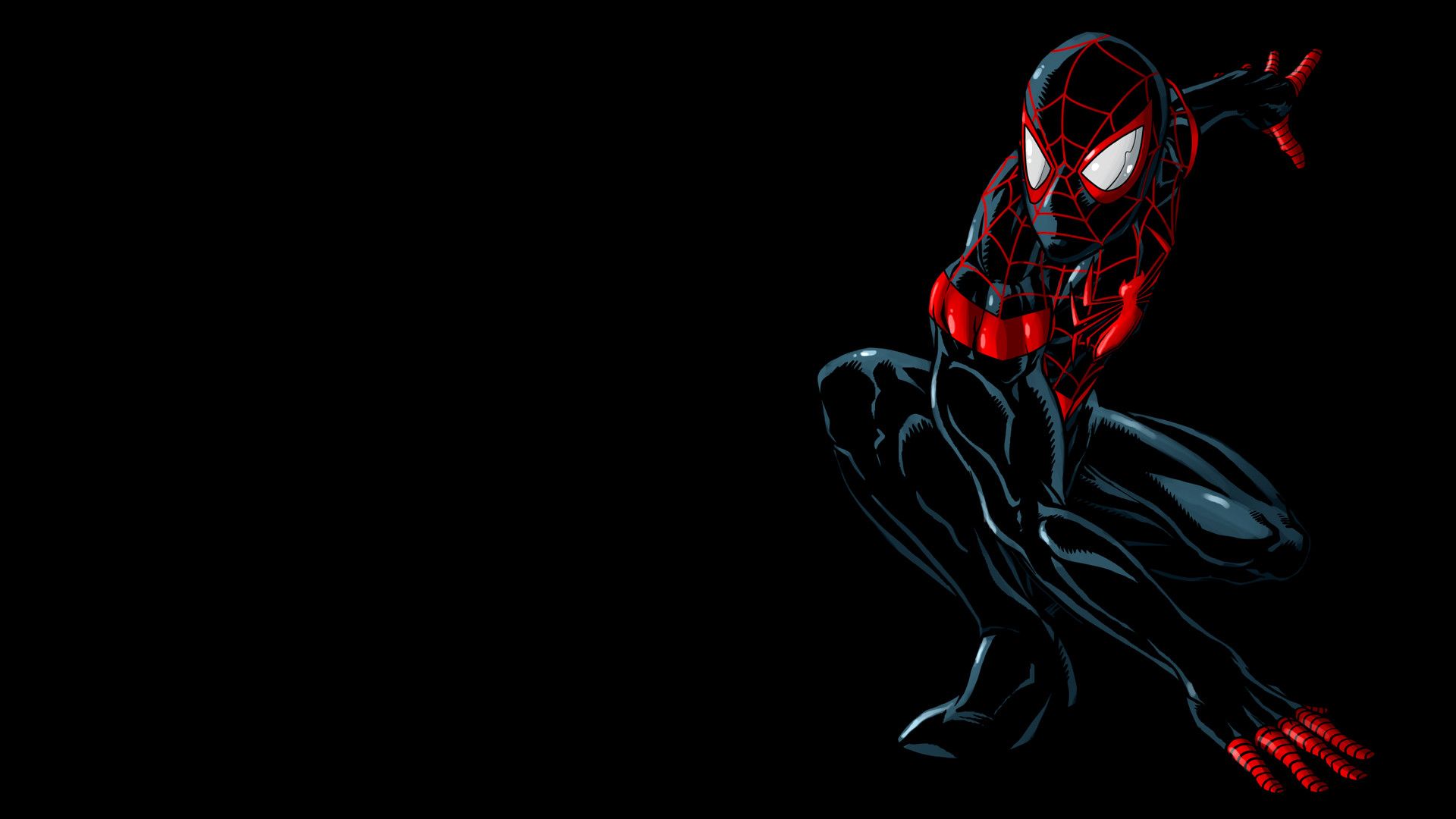 Ultimate Spider Man Miles Morales HD Wallpaper