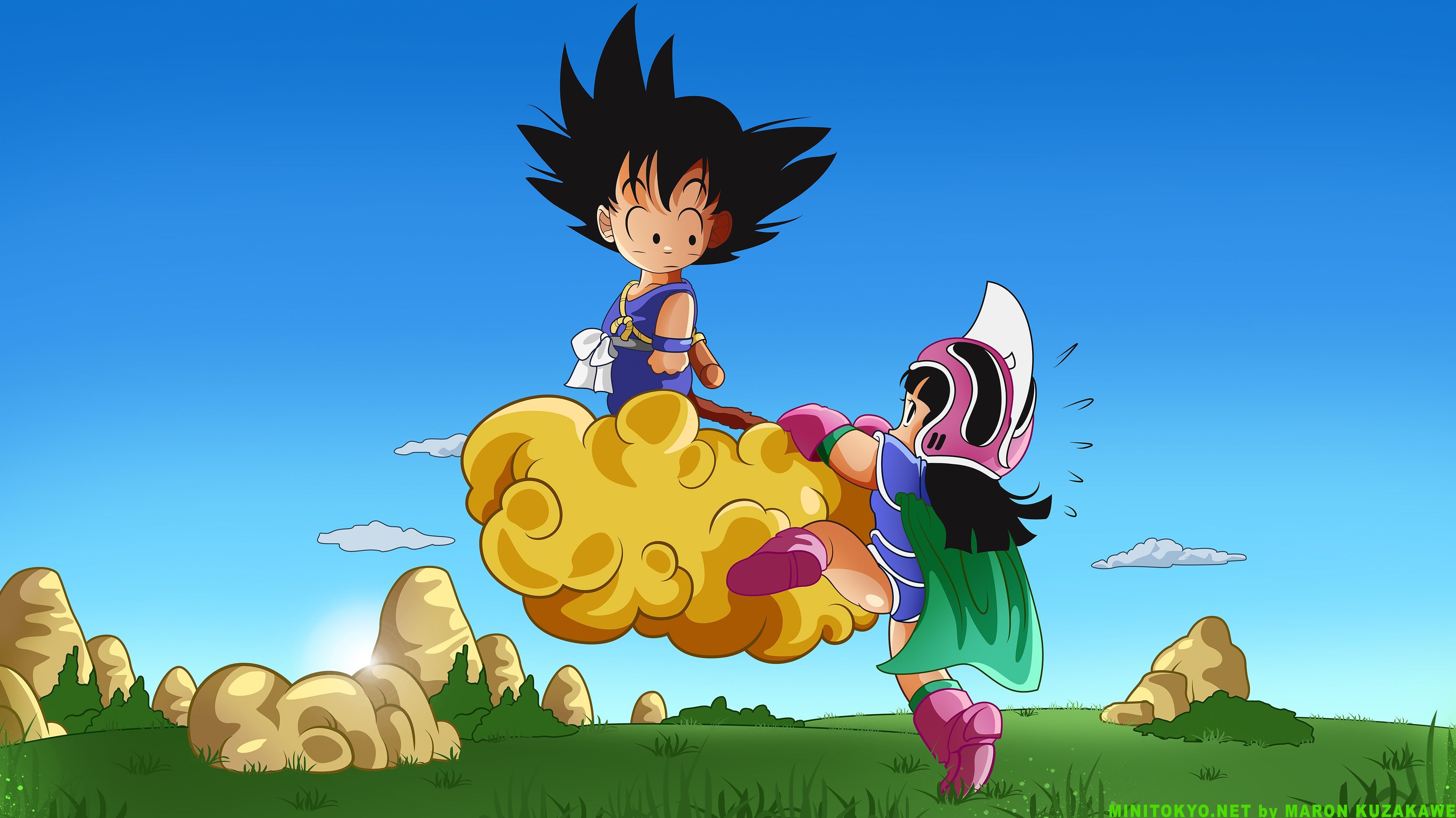 Goku and Chichi Wallpaper Free Goku and Chichi Background