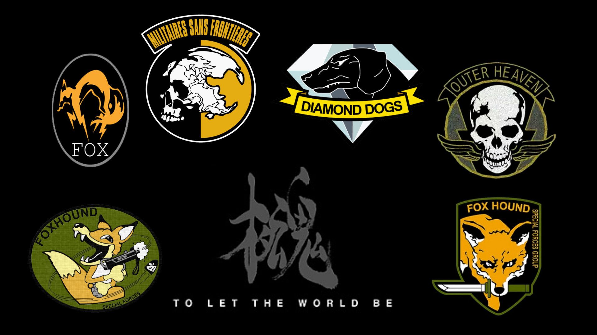 American Foxhound 2016 Src Cool Special Forces Logo Heaven Metal Gear Symbol HD Wallpaper