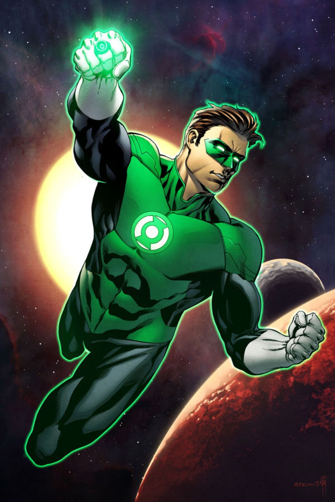 Justice League Daily! on Twitter. Green lantern hal jordan, Green lantern comics, Green lantern wallpaper