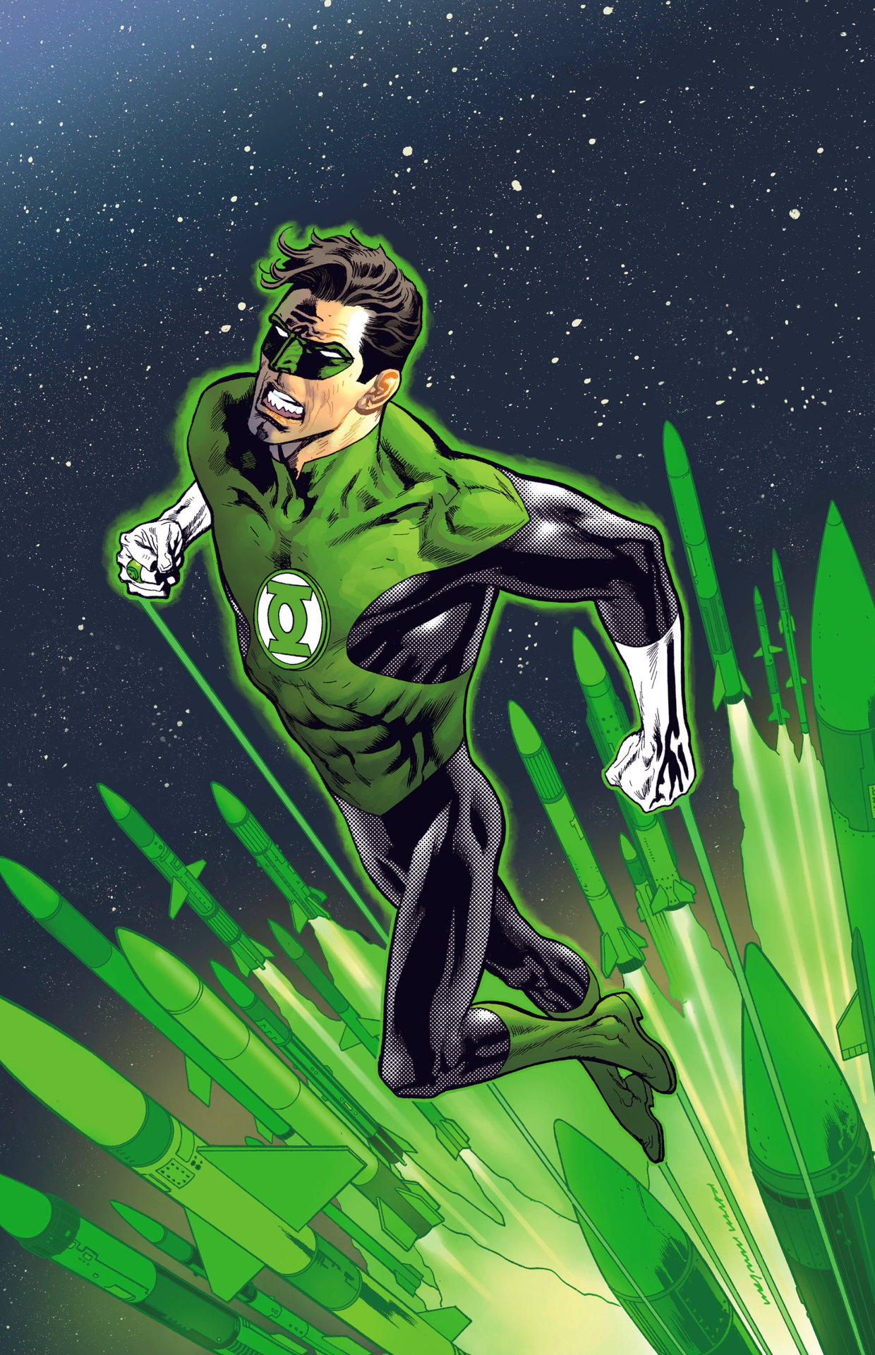 Green Lantern Hal Jordan Art