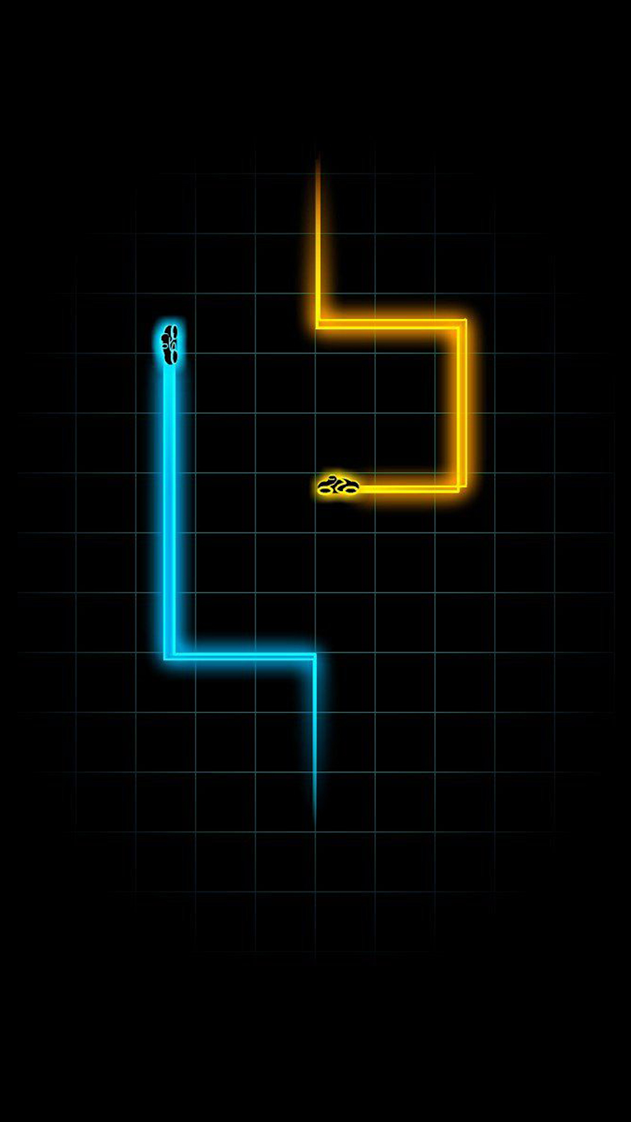 tron snake retro black background. Tron, Tron legacy, Light cycle