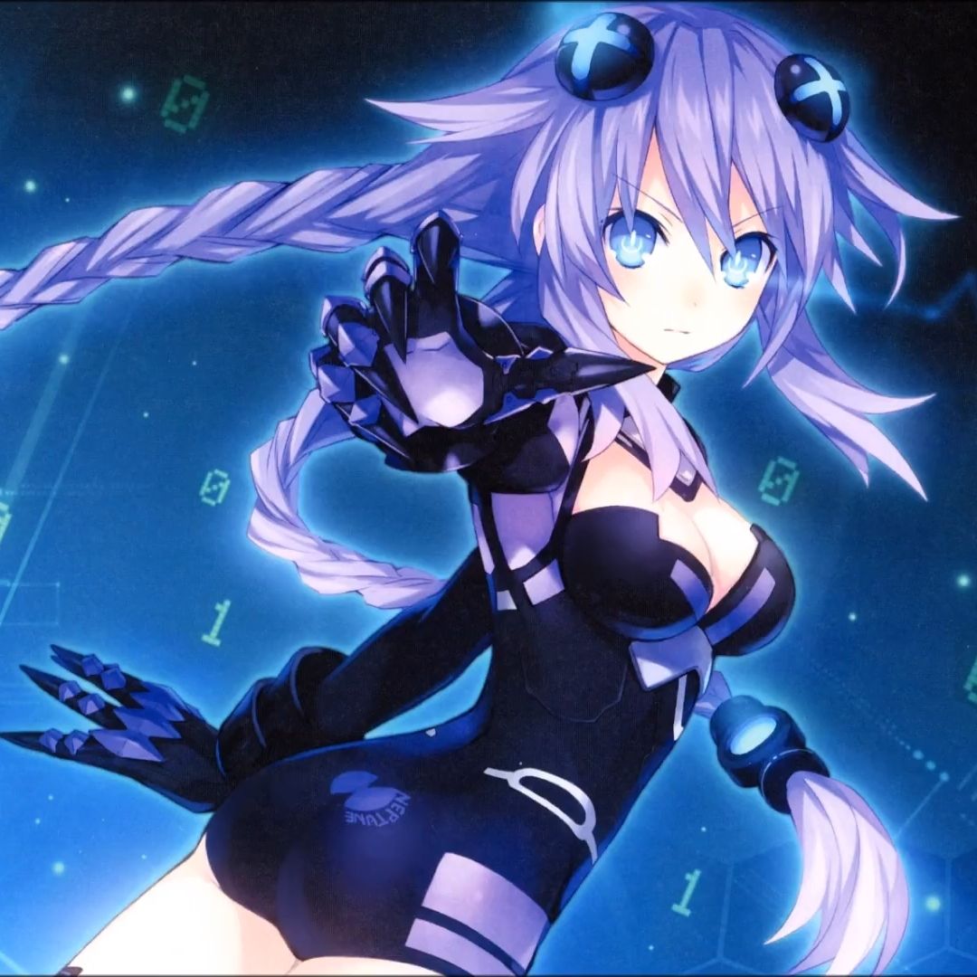 Anime girl in a black suit live wallpaper [DOWNLOAD FREE]