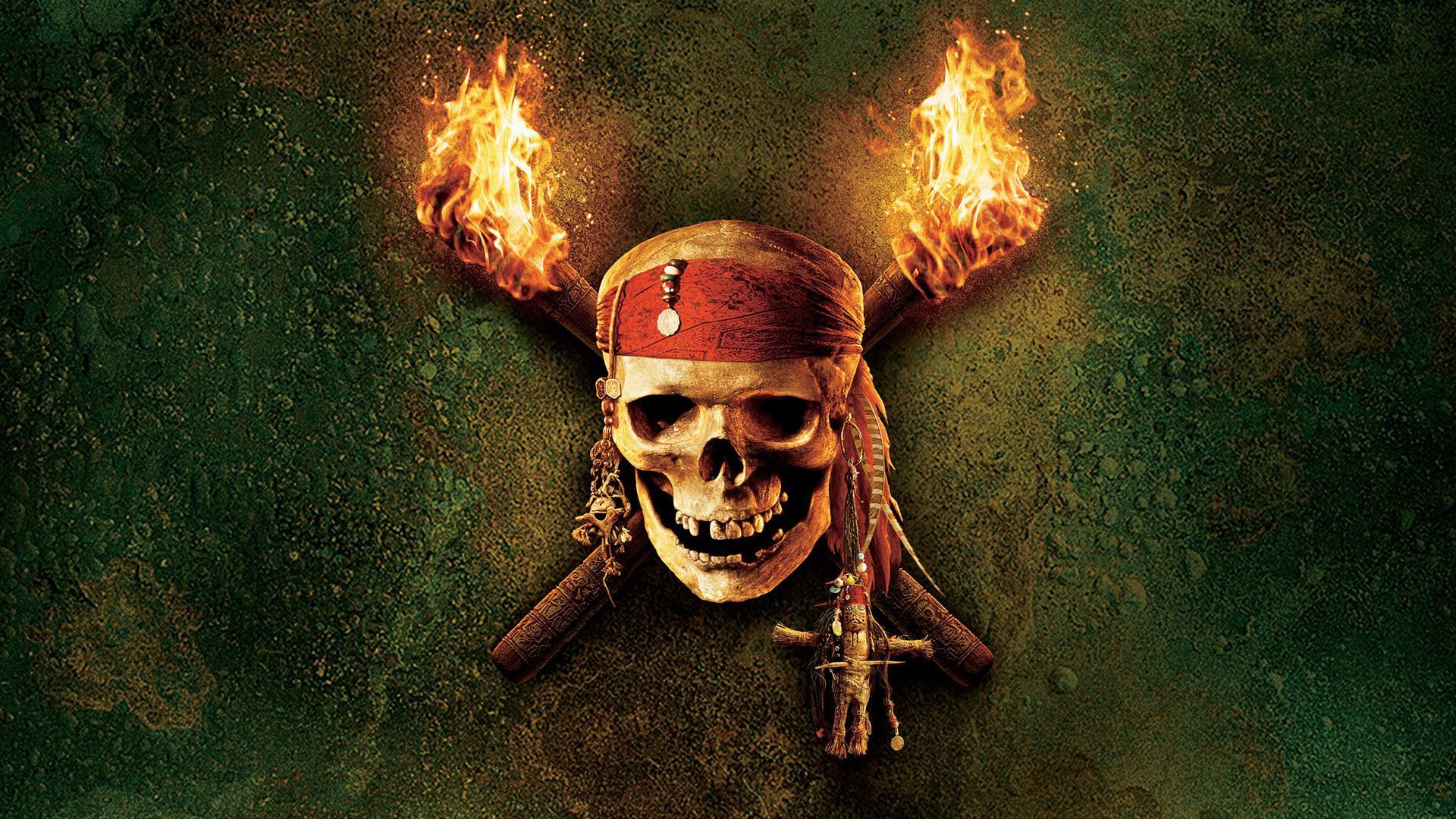 Jack Sparrow Skull Wallpaper