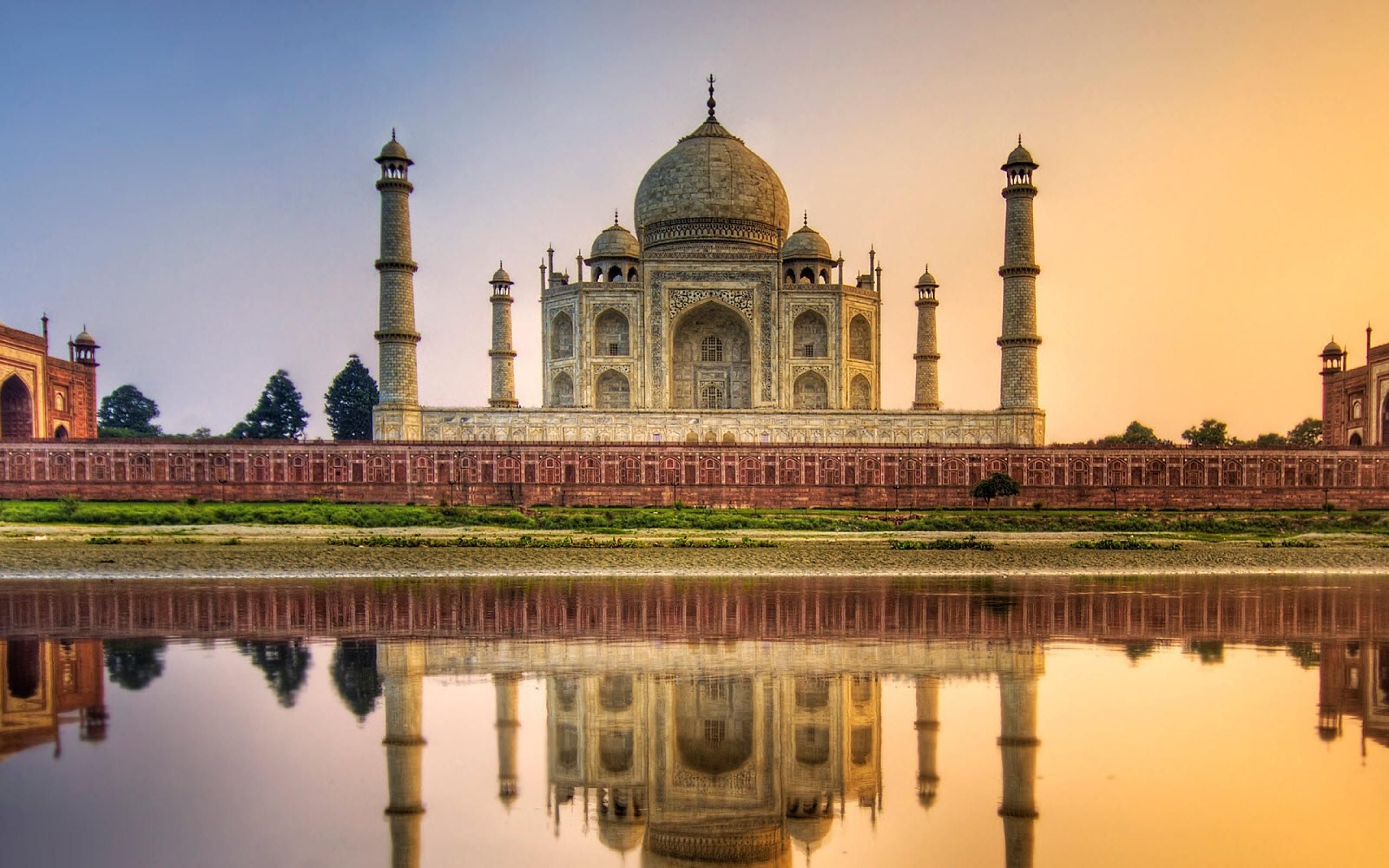 Taj Mahal India Travel Photography Wallpaper