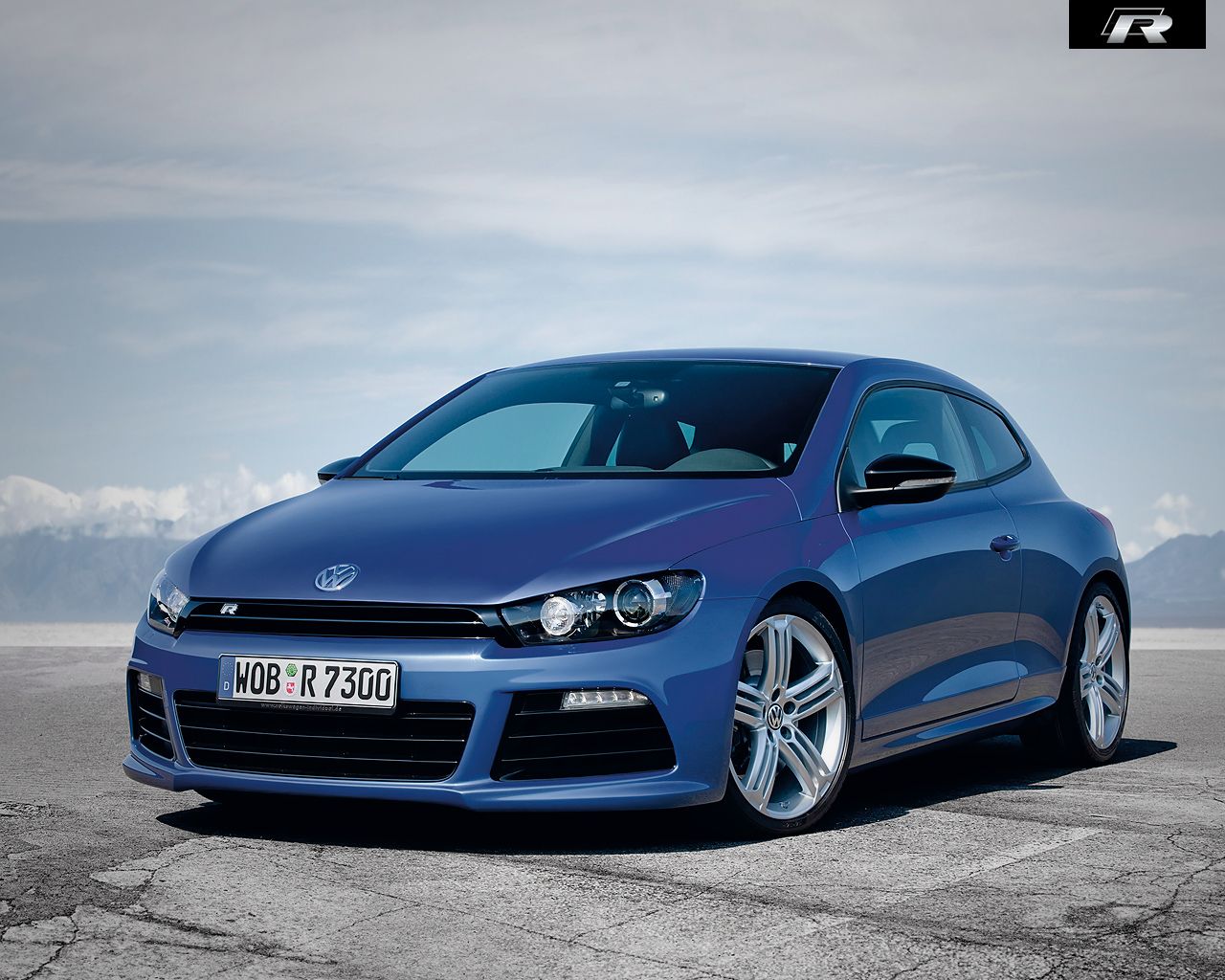 VW Scirocco R Wallpaperx1024