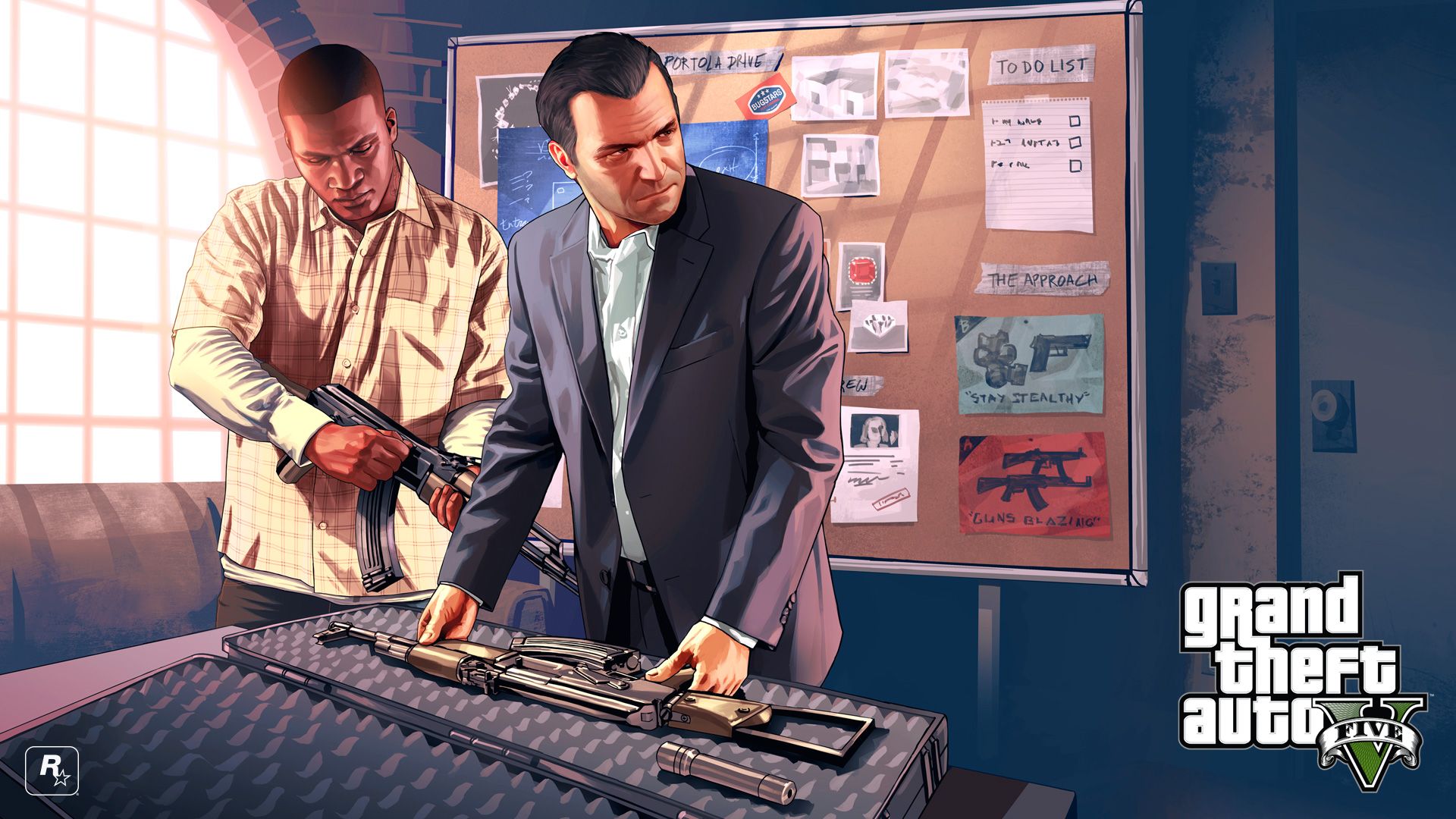 Franklin Clinton, Grand Theft Auto, Grand Theft Auto V, Michael De Santa HD Wallpaper & Background • 15835 • Wallur