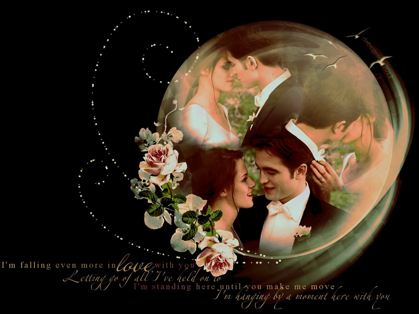 Edward and Bella Fan Art: wedding anniversary. Twilight wedding, Twilight bella and edward, Twilight