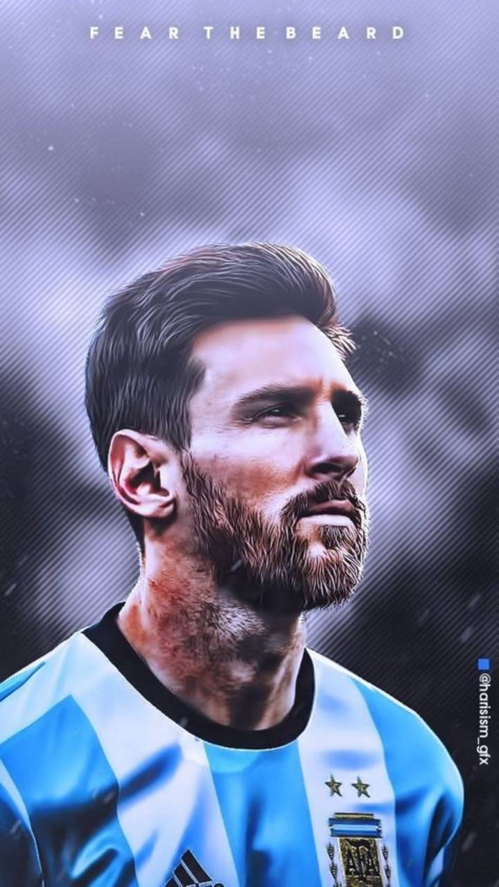 Messi Portrait Wallpapers Wallpaper Cave