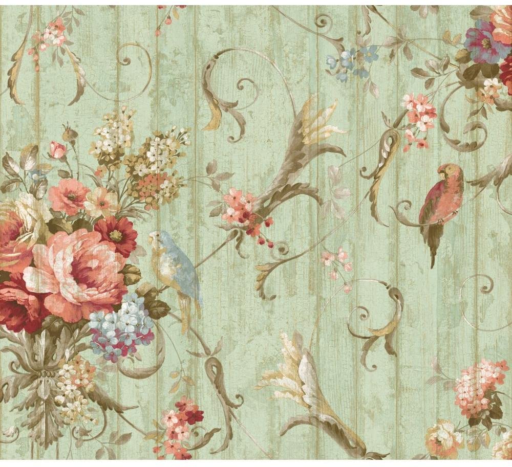 York Wallcoverings Floral Bouquet Removable Wallpaper